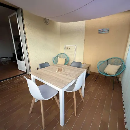 Appartamento T2 Climatisé, Loggia Ensoleillée, Parking Privé, à 550m De La - - Fr-1-701-54 Valras-Plage
